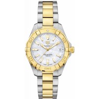 Tag Heuer Aquaracer Pearl Dial Women's Luxury Watch WBD1320-BB0320
